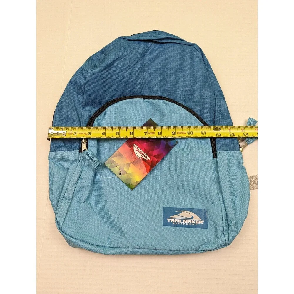 NWOT Adventure Trails Classic Lightweight Backpack Pocket Polyester Red